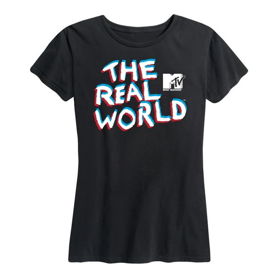 MTV - The Real World Logo - Women's Short Sleeve Graphic T-Shirt