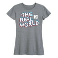 thumbnail image 1 of MTV - The Real World Logo - Women's Short Sleeve Graphic T-Shirt, 1 of 5