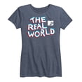 thumbnail image 1 of MTV - The Real World Logo - Women's Short Sleeve Graphic T-Shirt, 1 of 5