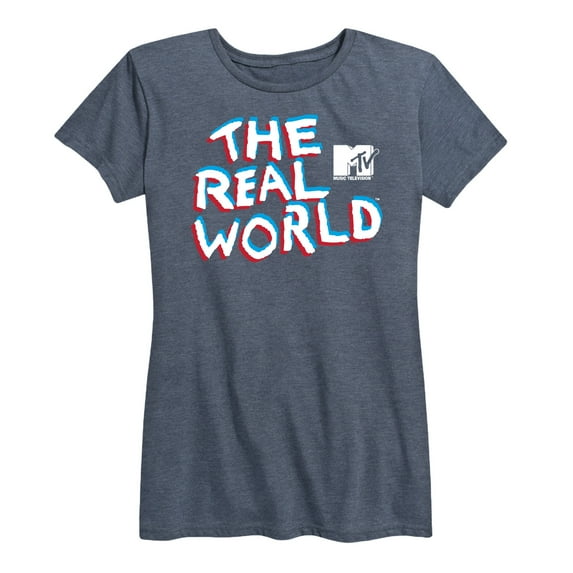 MTV - The Real World Logo - Women's Short Sleeve Graphic T-Shirt