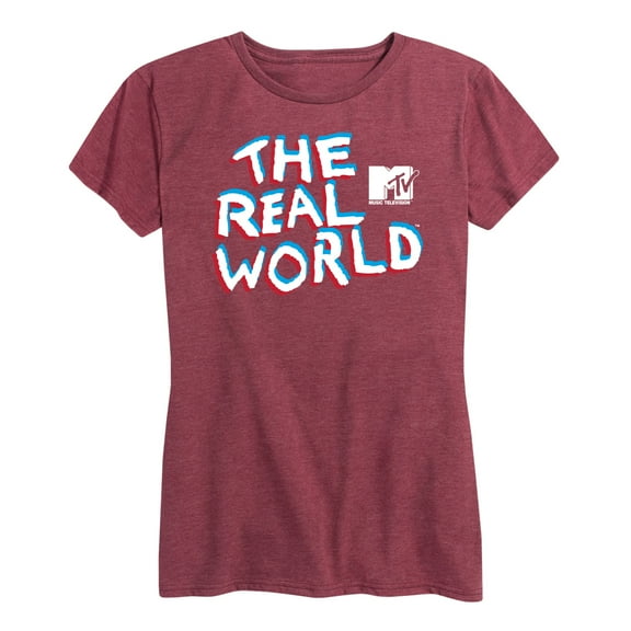 MTV - The Real World Logo - Women's Short Sleeve Graphic T-Shirt