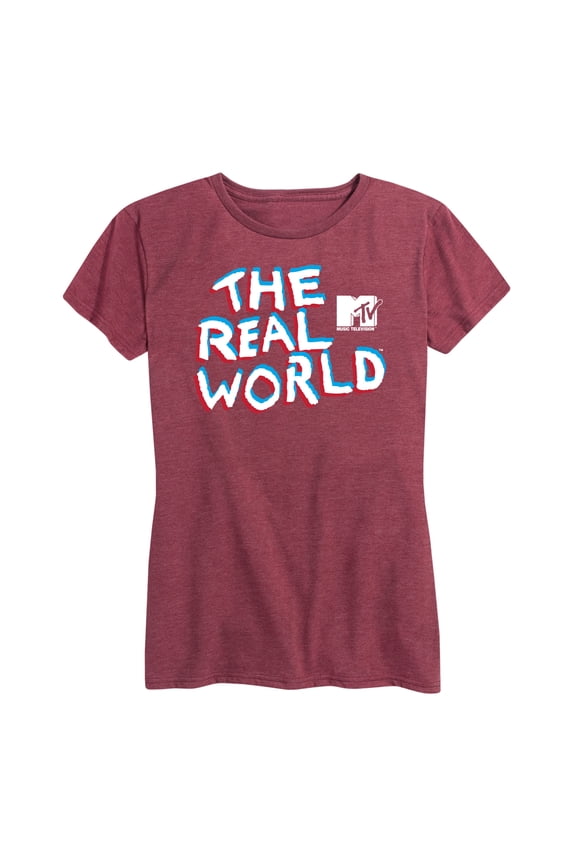 - The Real World Logo - Women's Short Sleeve Graphic T-Shirt