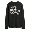 thumbnail image 1 of MTV - The Real World Pink Logo - Men's Long Sleeve T-Shirt, 1 of 5