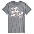 thumbnail image 1 of MTV - The Real World Pink Logo - Men's Short Sleeve Graphic T-Shirt, 1 of 5