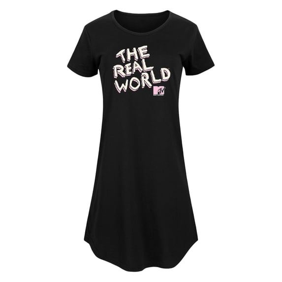 MTV - The Real World Pink Logo - Women's Any Way Dress