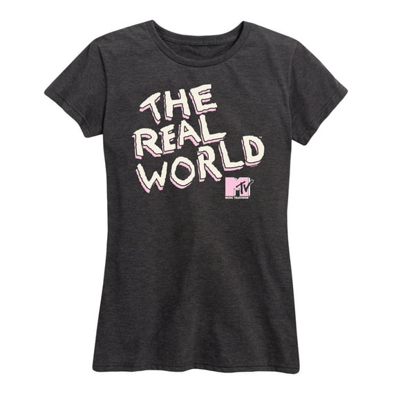MTV - The Real World Pink Logo - Women's Short Sleeve Graphic T-Shirt