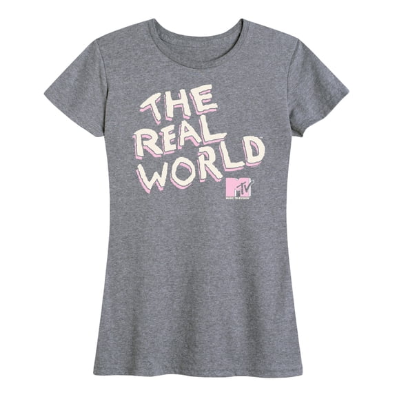 MTV - The Real World Pink Logo - Women's Short Sleeve Graphic T-Shirt