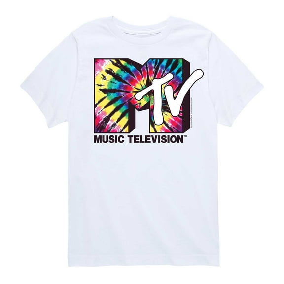 MTV - Tie Dye Logo - Toddler And Youth Short Sleeve Graphic T-Shirt