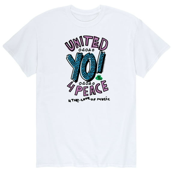 MTV - United 4 Peace - Men's Short Sleeve Graphic T-Shirt