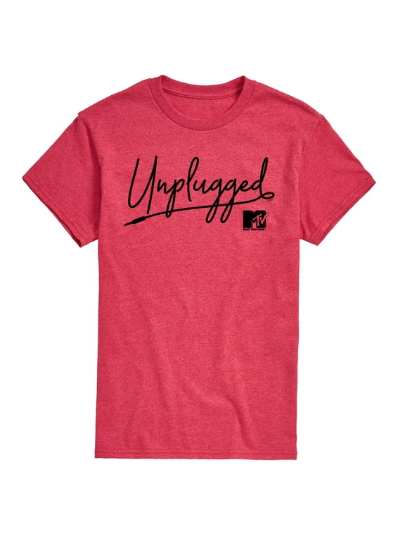 - Unplugged - Men's Short Sleeve Graphic T-Shirt