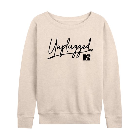 MTV - Unplugged - Women's Lightweight French Terry Long Sleeve Shirt