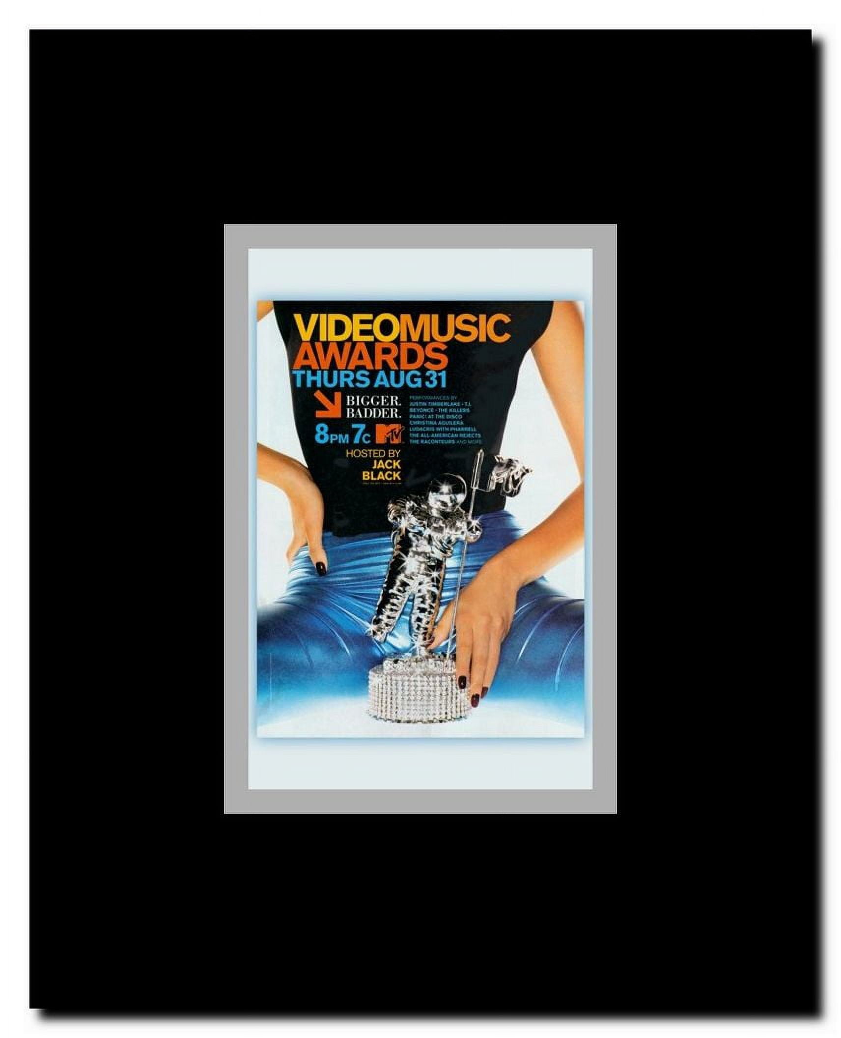 MTV Video Music Awards Framed Movie Poster