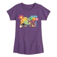 thumbnail image 1 of MTV - Y2k Logo  - Toddler & Youth Girls Short Sleeve Graphic T-Shirt, 1 of 4