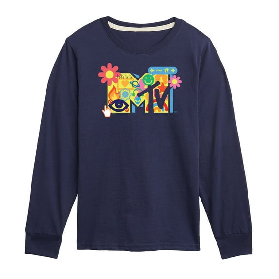 MTV - Y2k Logo  - Toddler & Youth Long Sleeve Graphic T-Shirt
