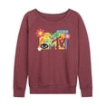 thumbnail image 1 of MTV - Y2k Logo   - Women's Lightweight French Terry Long Sleeve Shirt, 1 of 4