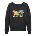 thumbnail image 1 of MTV - Y2k Logo   - Women's Lightweight French Terry Long Sleeve Shirt, 1 of 4