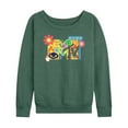 thumbnail image 1 of MTV - Y2k Logo   - Women's Lightweight French Terry Long Sleeve Shirt, 1 of 4
