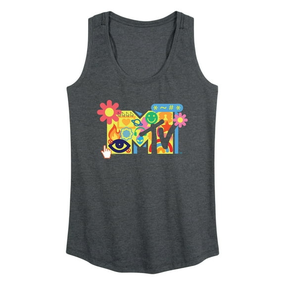 MTV - Y2k Logo   - Women's Racerback Tank Top