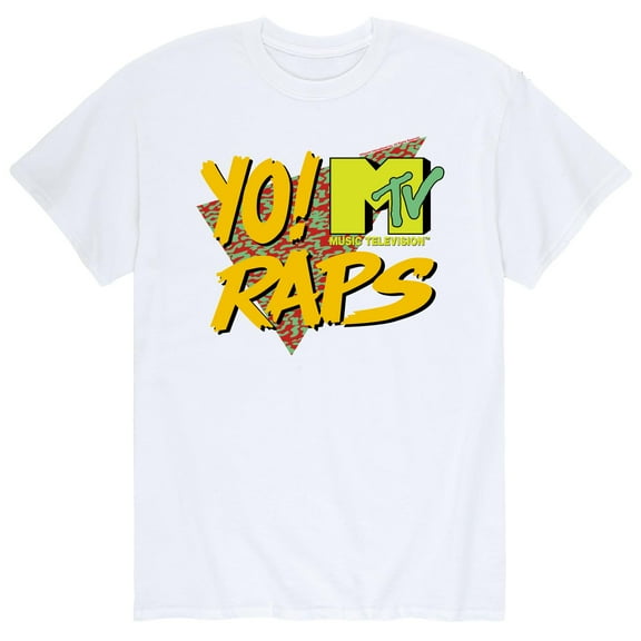 MTV - Yo! MTV Raps - Men's Short Sleeve Graphic T-Shirt