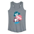 thumbnail image 1 of MTV - Yo MTV Raps Splat - Women's Racerback Tank Top, 1 of 4
