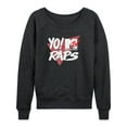 thumbnail image 1 of MTV - Yo! MTV Raps -Women's Lightweight French Terry Long Sleeve Shirt, 1 of 4