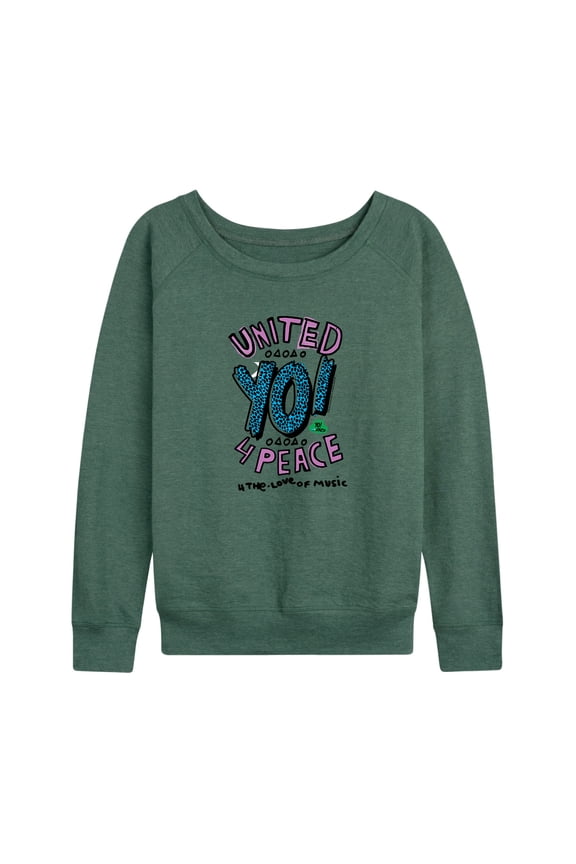 - Yo! MTV Raps -Women's Lightweight French Terry Long Sleeve Shirt