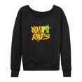 thumbnail image 1 of MTV - Yo! MTV Raps -Women's Lightweight French Terry Long Sleeve Shirt, 1 of 4