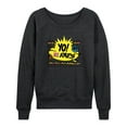 thumbnail image 1 of MTV - Yo! MTV Raps -Women's Lightweight French Terry Long Sleeve Shirt, 1 of 4