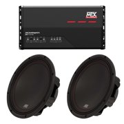 MTX Audio JH7005 Jackhammer 5 Ch. Amp, 2 35-Series 10" Subwoofer Bundle