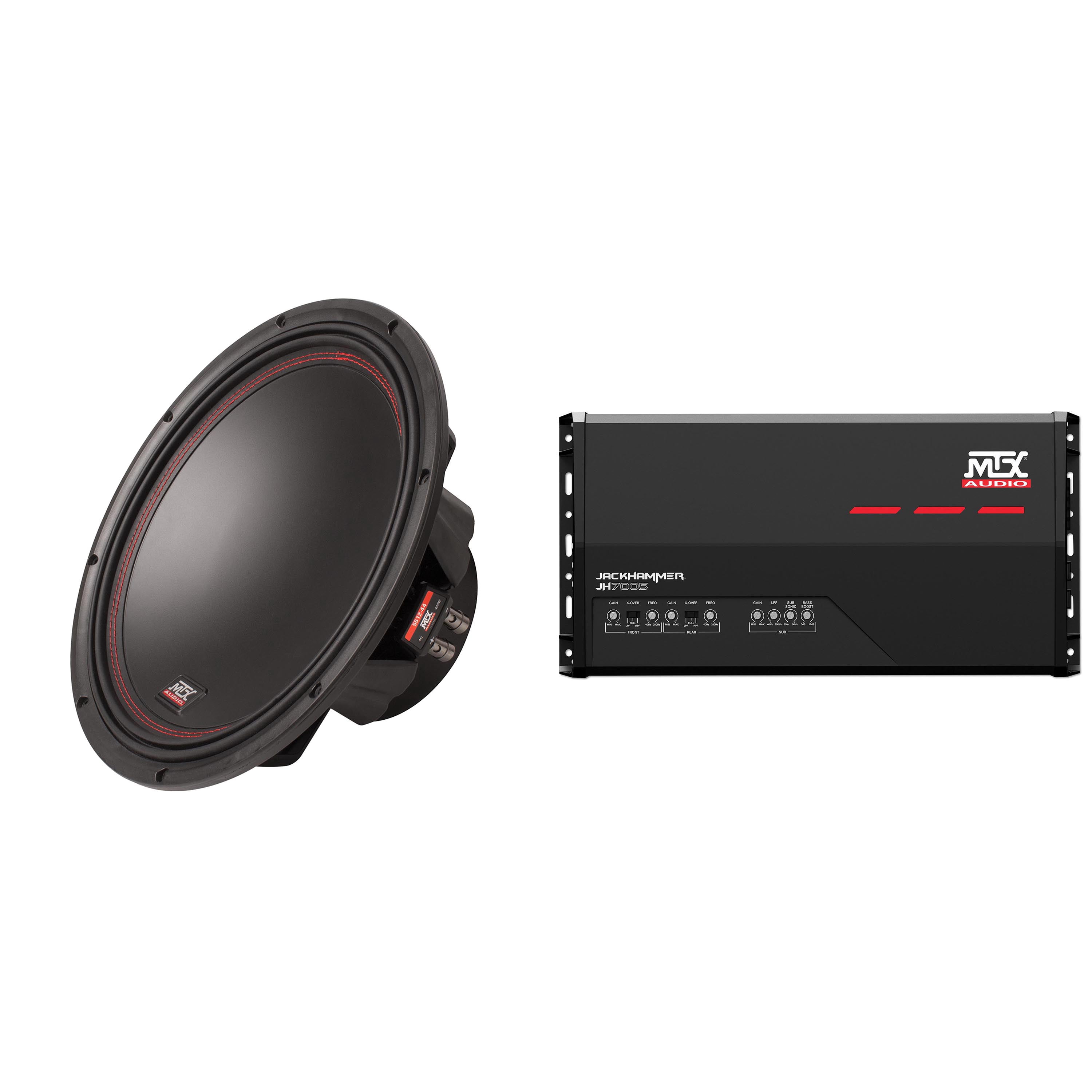 MTX Audio JH7005 Jackhammer 5 Ch. Amp, 55-Series 12