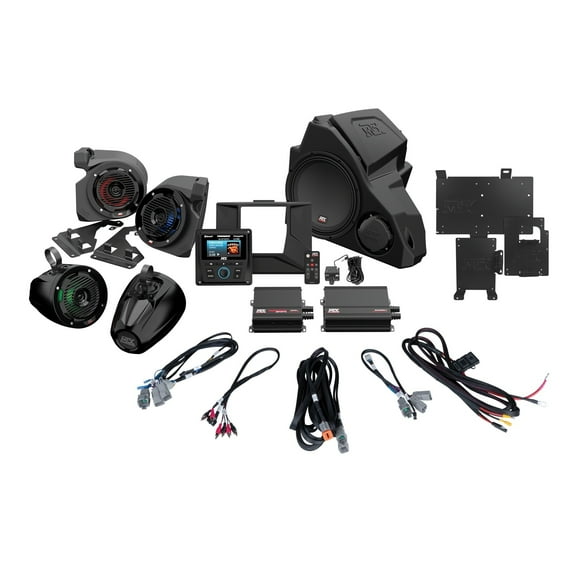 MTX Audio RZR-14-THUNDER5 Audio System for 2014+ RZR Car Speakers, Black