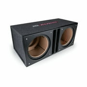 MTX Audio SLH12X2 12 Dual Vented Subwoofer Enclosure for Car Subwoofers