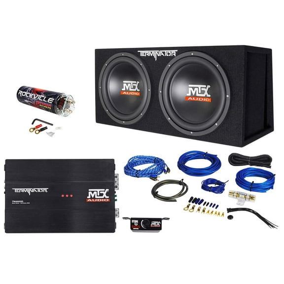 MTX Audio Terminator TNP212DV 2000W Dual 12" Car Subwoofers