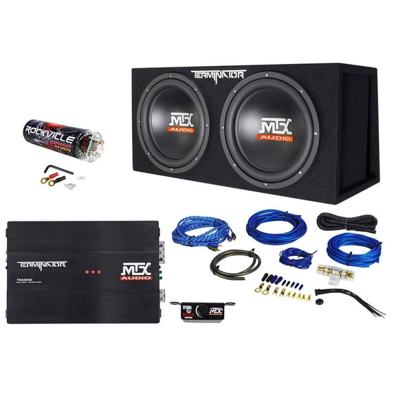 MTX Audio Terminator TNP212DV 2000W Dual 12" Car Subwoofers