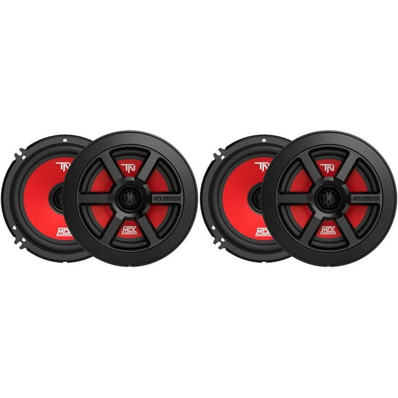 MTX Audio Two Pairs of TERMINATOR6 Terminator Series 6.5 Coaxial Bundle