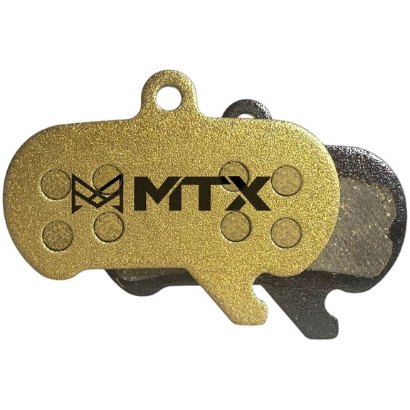 MTX Gold Label HD Disc Brake Pads - Ceramic/Kevlar Compound, SRAM Maven, 4-Piston, Single Set