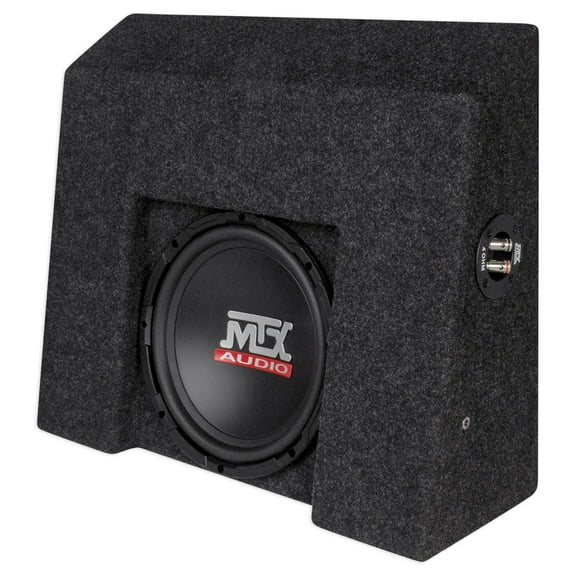 MTX Loaded 10" Subwoofer Sub For 2007-16 Chevrolet Silverado/GMC Sierra Crew Cab