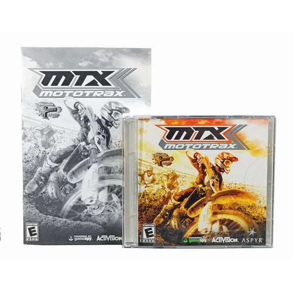 MTX MOTOTRAX - The Ultimate Motocross Experience PC CD Motorcycle Race Game From 2004
