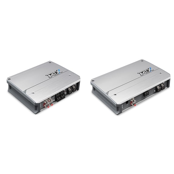MTX Marine Audio 400-Watt 4-Channel & 750-Watt Mono Block Marine Amplifier Bundle ( MA400.4, MA750.1 )