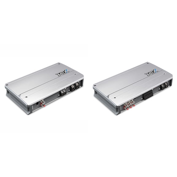 MTX Marine Audio 900-Watt 6-Channel & 1500-Watt Mono Block Marine Amplifier Bundle ( MA900.6, MA1500.1 )