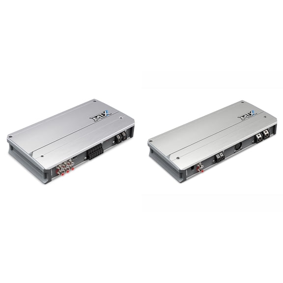 MTX Marine Audio 900-Watt 6-Channel & 2500-Watt Mono Block Marine Amplifier Bundle ( MA900.6, MA2500.1 )