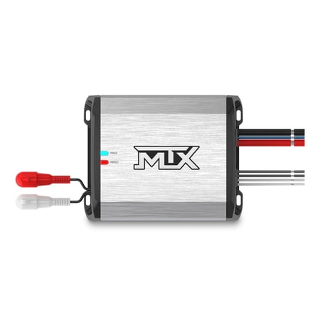 MTX PS200.2 200-Watt RMS Full Range Class-D IP-67 Rated, Compact, 2-Channel, Bridgeable, Powersports Amplifier