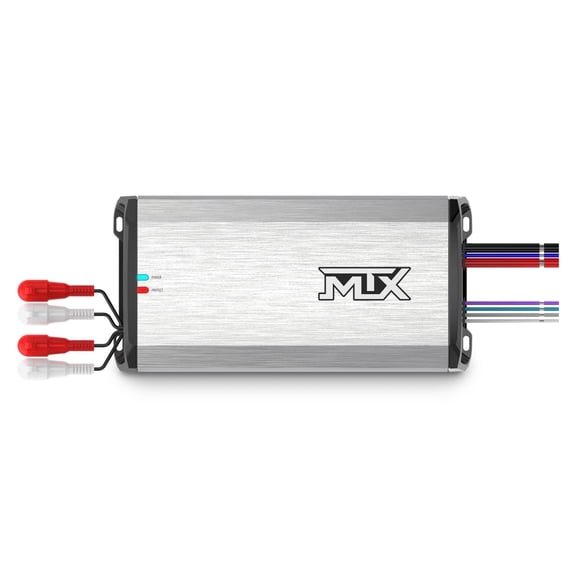 MTX PS800.4 800-Watt RMS Full Range Class-D IP-67 Rated, Compact, 4-Channel, Bridgeable, Powersports Amplifier