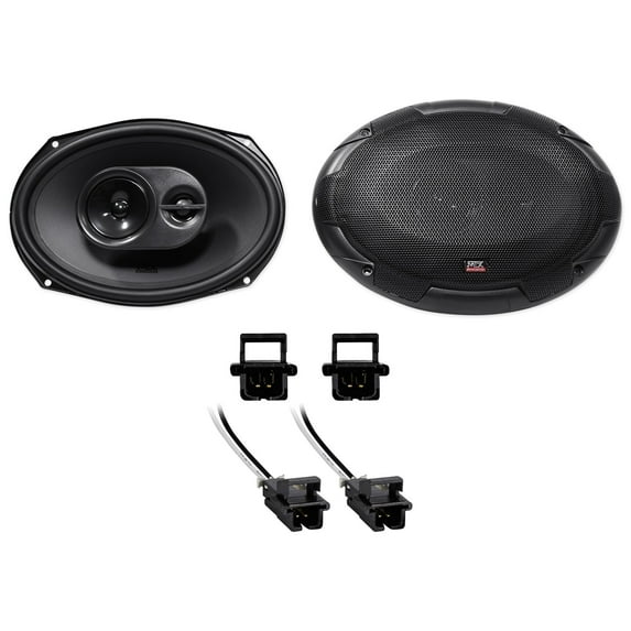 MTX Rear Factory Speaker Replacement For 2000-2007 Chevrolet Chevy Monte Carlo