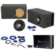MTX TN12-02 12  400w Car Audio Subwoofer+Vented Sub Box+Mono Amplifier+Amp Kit