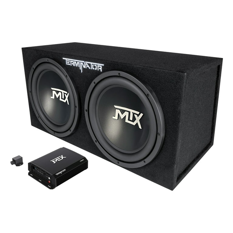MTX TNP212D2 Dual 12'' Car Subwoofer Subs with Sealed 2Ω