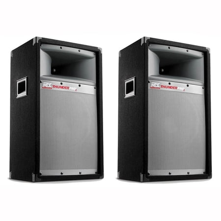 MTX TP1100 Thunder Pro2 10 inch 2-Way 200W Full-Range Loudspeakers (2 Pack)