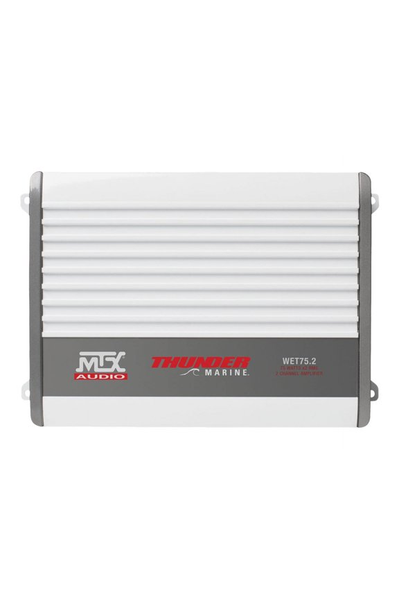 MTX WET75.2 200 Watt 2-Channel Marine Amplifier Amp For Boat/ATV/UTV/RZR/Cart
