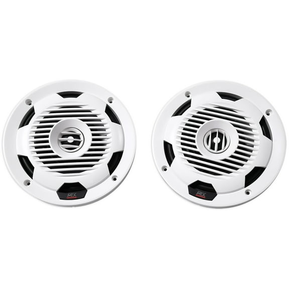 MTX WET77-W THUNDER 7.7'' 150 Watt 4-Ohm Coaxial White Marine Speakers - Pair