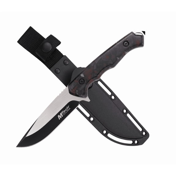 MTech USA Fixed Blade Knife - Molded ABS Sheath